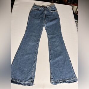 Vintage JNCO Jeans Flare Classic Blue Jeans sz 7